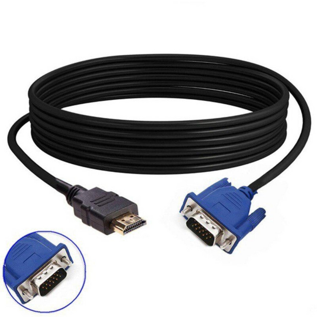 Cablu HDMI-VGA Adaptor VGA-HDMI kit migrare HDMI