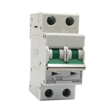 Siguranta declansatoare MCB 63A DC pentru panouri solare