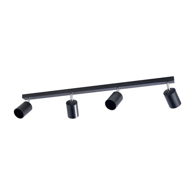 Spot Liniar Reglabil Negru 4 X GU10 800mm