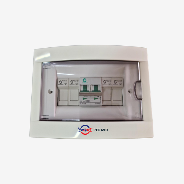 Tablou sigurante kit fotovoltaic 63A cu 4-8 panouri