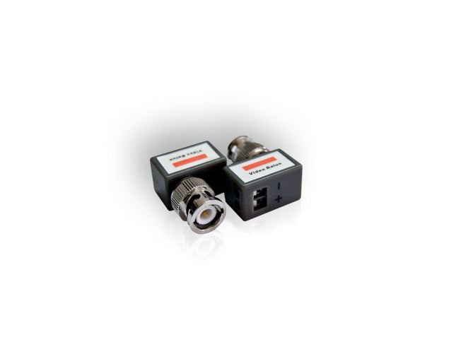 Video balun TR-1 BNC 90grade set 2 buc