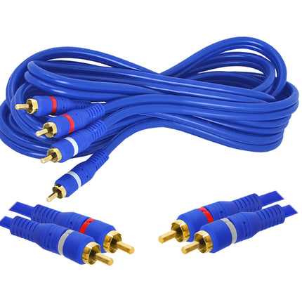 Cablu 2RCA-2RCA 3m OFC ecranat