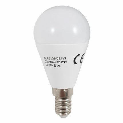 A0113499 Bec LED balon mic E14 8W 6400K G45 640lm DL65109