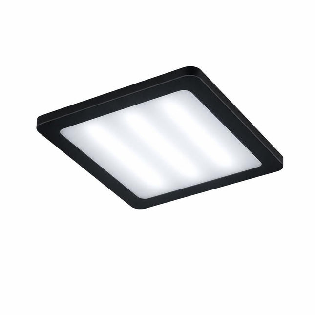 A0116525 Lampa LED plafoniera patrata 36W 4100K 300x300x35 IP44 Sole SPN7715CN rama neagra