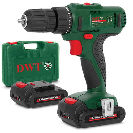 Bormasina cu acumulator 14.4V 1,5A-19A DWT