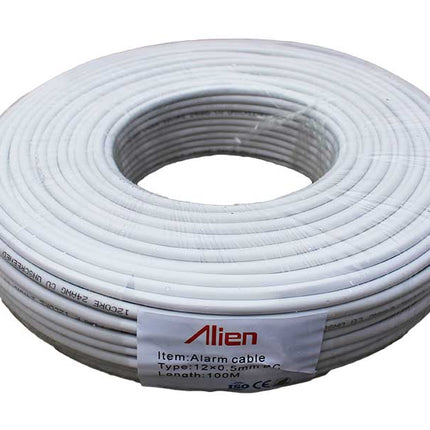 Cablu alarma 12x0,5mm Cu 100m