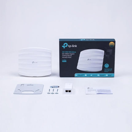 Access point TP-Link EAP225, AC1350 Dual-Band, montare pe tavan, Gigabit, PoE 802.3af - imagine 3
