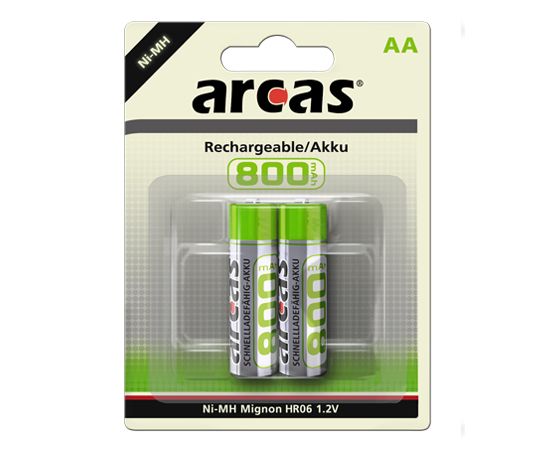 Set 2 acumulatori 800ma Arcas R6