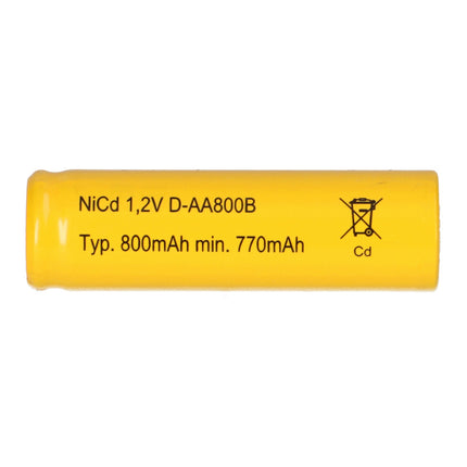 Acumulator Mexcell 1.2V NS80AAI, Capacitate 800mAh Ni-Cd Bulk