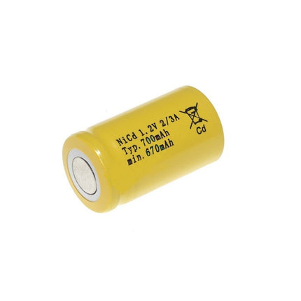 Acumulator Mexcell 1.2V NS2/3A700, Capacitate 700mAh Ni-Cd Bulk