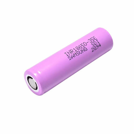 Acumulator Li-Ion 18650-35V INR diametru 18,3mm x h 65,2mm 3,5A descarcare maxima 10,2A verde EVE