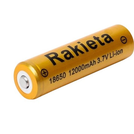 Acumulator Li-Ion 18650 diametru 18,3mm x h 65,2mm 12000mAh Rakieta