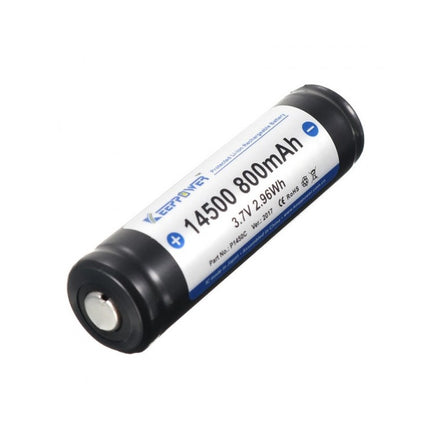 Acumulator Li-Ion 3.6V 14500 AA R6 800mAh, Dimensiuni 14 x 50 mm Bulk KeepPower