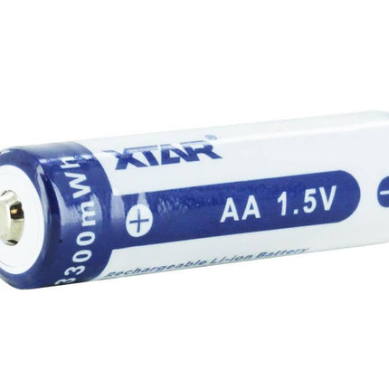 Acumulator Li-Ion 1.5V AA R6 2000mAh, Dimensiuni 14.5 x 50 mm Bulk X-tar