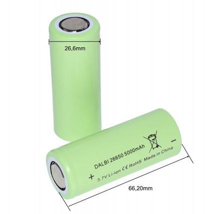 Acumulator tip 26650 LI-ION 3,7V 5000 7V 5000mAh