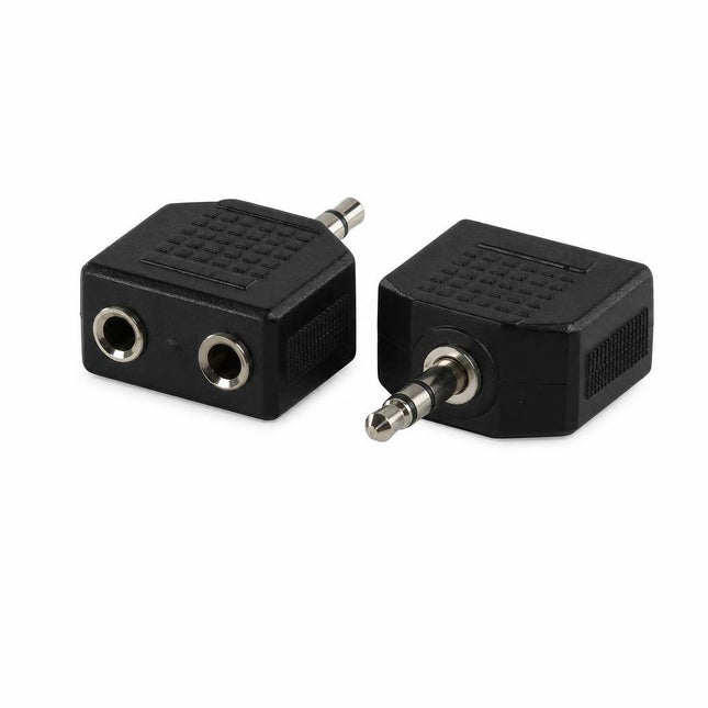 Adaptor jack 3,5mm la 2 jack 3,5mm