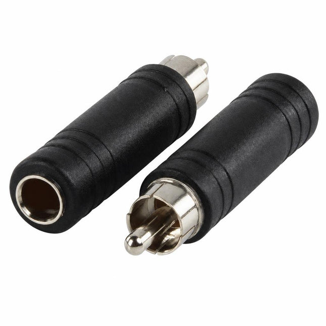 Adaptor jack 6,3mm mama la RCA tata