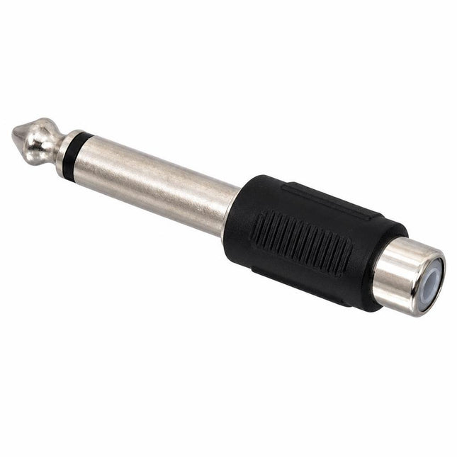Adaptor RCA mama la jack 6,3mm tata