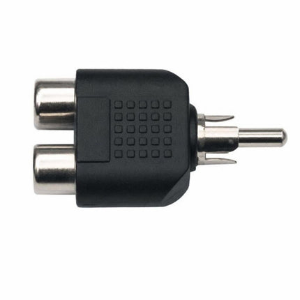 Adaptor RCA tata la 2 RCA mama