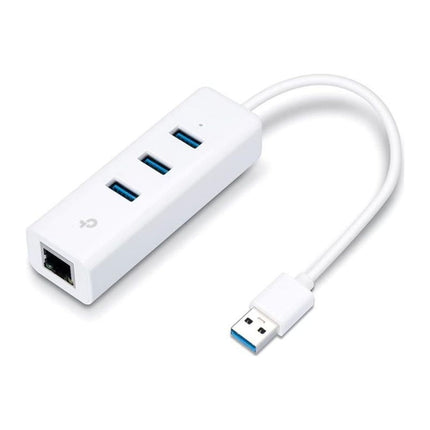 Adaptor USB 3.0 la Gigabit Ethernet TP-Link UE330 cu hub 3 porturi USB 3.0 - imagine 4