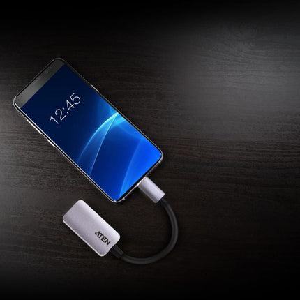 Adaptor USB-C la HDMI 4K Aten UC3008A1, 4096x2160 60 Hz, argintiu - imagine 6