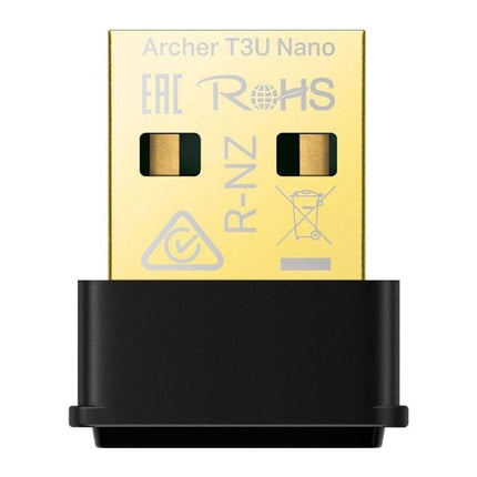 Adaptor USB Wi-Fi TP-Link Archer T3U Nano, AC1300 Dual-Band, format nano, WPA3