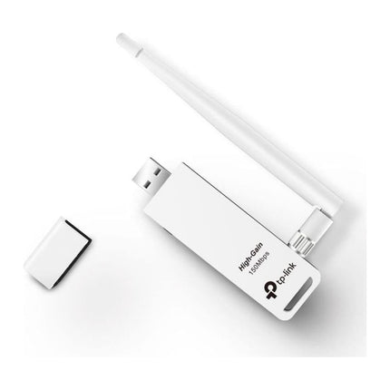 Adaptor USB Wi-Fi TP-Link TL-WN722N, N150, antena detasabila 4 dBi - imagine 4