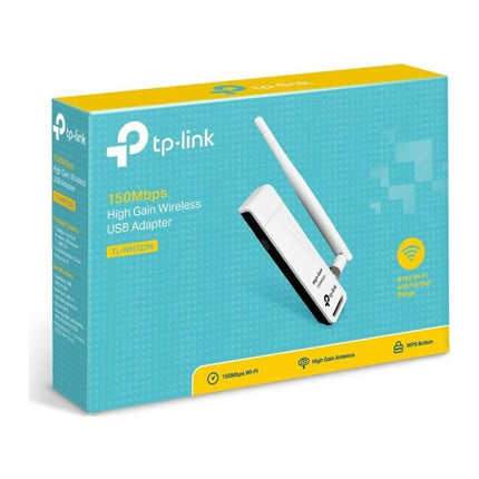 Adaptor USB Wi-Fi TP-Link TL-WN722N, N150, antena detasabila 4 dBi - imagine 7