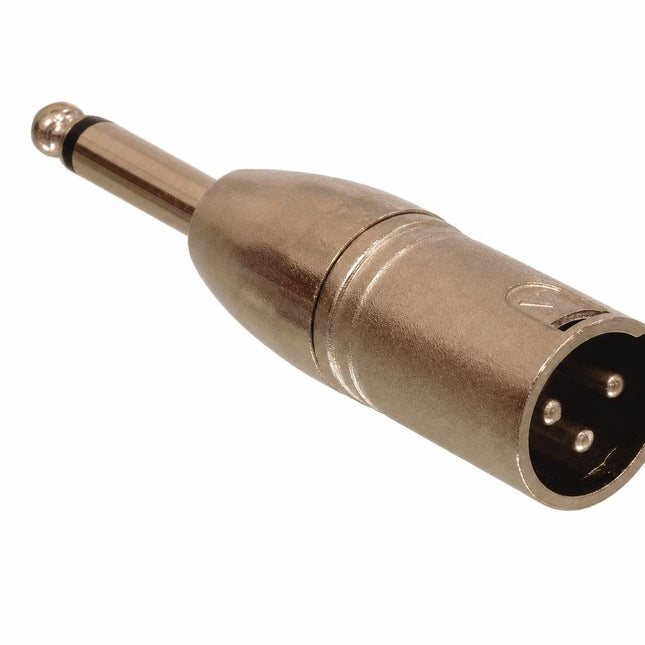 Adaptor XLR tata - jack6,3 tata mono