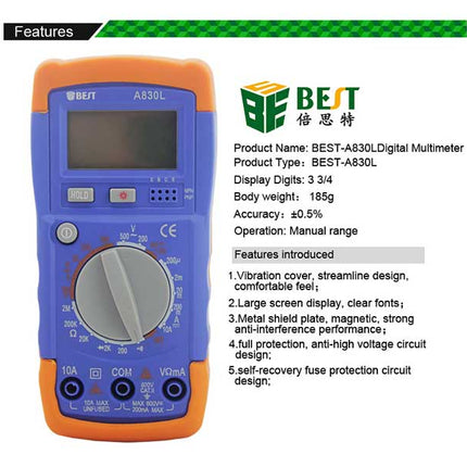 Multimetru BST-B830L