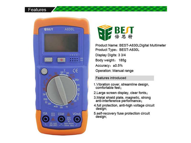 Multimetru BST-B830L