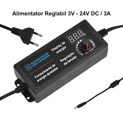 Alimentator reglabil 3V-24V 3A DC 3V 24V