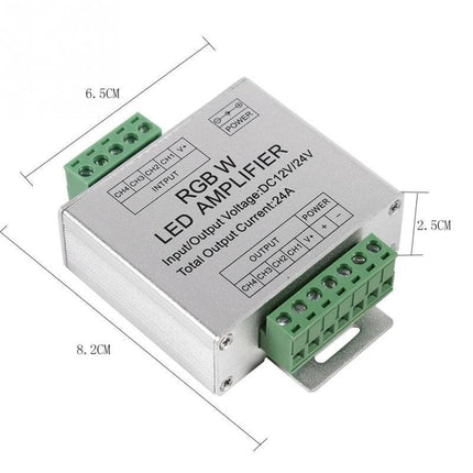Amplificator Banda Led, RGB-W ,DC 12-24V Led DC 24V 24A