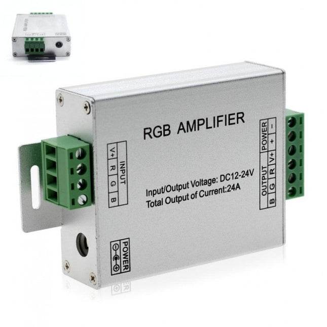 Amplificator Banda Led RGB DC 12-24V 24V 24A - Iluminat LED