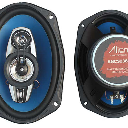 Set 2 dif auto 6x9 inch Alien 2369