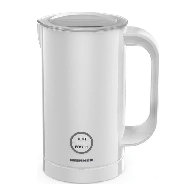 Aparat de spumat lapte Heinner HMFR-450WH, 450 W, spumare 100 ml / incalzire 200 ml, alb