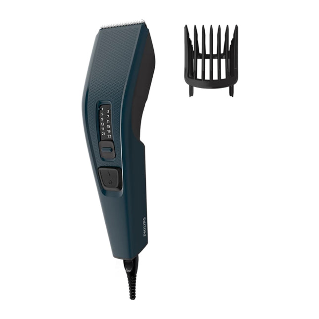 Aparat de tuns Philips Seria 3000 HC3505/15, 13 setari de lungime, lame inox, cu fir