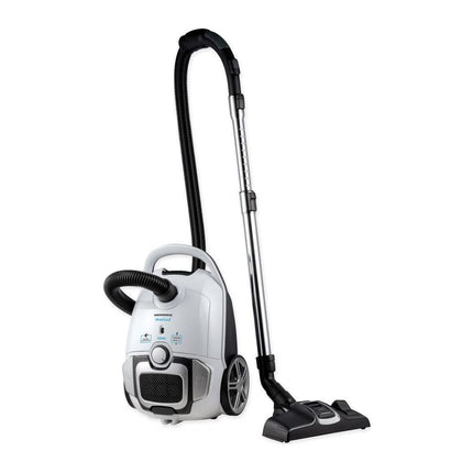 Aspirator cu sac Heinner WinterLand HVC-M700WH, 700 W, 69 dB, HEPA 12, sac textil 3 L, alb