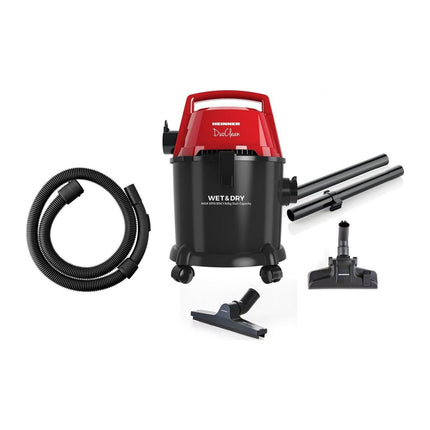 Aspirator wet & dry Heinner DuoClean HVC-MWD1400P-BK, 1400 W, 15 L, aspirare umeda/uscata, suflare