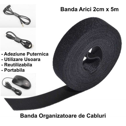 Banda arici negru pentru instalatii