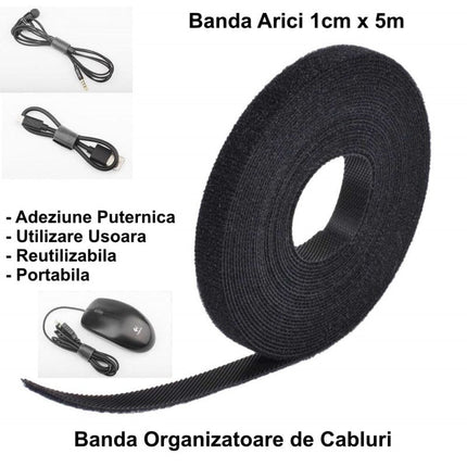 Banda arici negru pentru instalatii