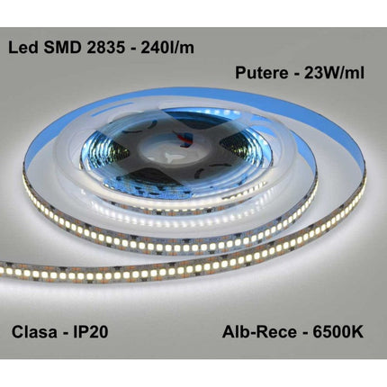 Banda Led interior 1200 leduri SMD DC 12V 5m