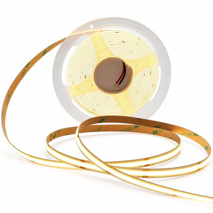 Banda LED alb 2700K 12V 12W/ml 320 leduri 5ml. LED COB IP20 SPN6814