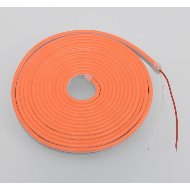 Banda led flexibiala portocalie 12V 5m