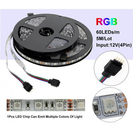 Banda led interior 12V DC 5m