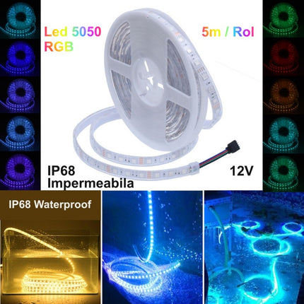 Banda led submersibila RGB 12V 5m