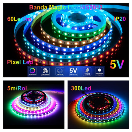 Banda led interior RGB Digital Pixel