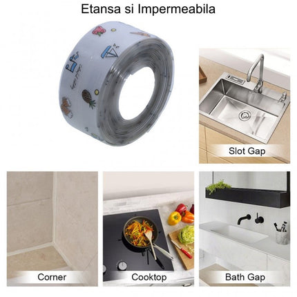 Banda etansare transparenta model 8x320cm