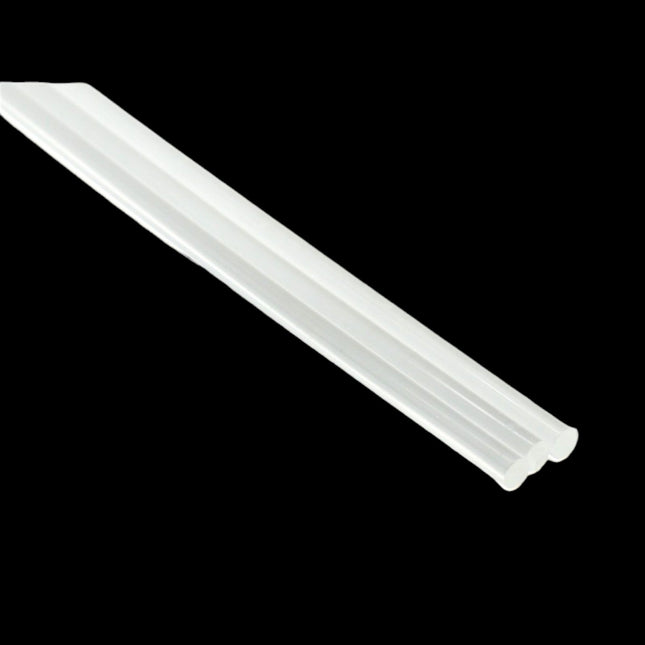 Bara din silicon negru transparent 11mm