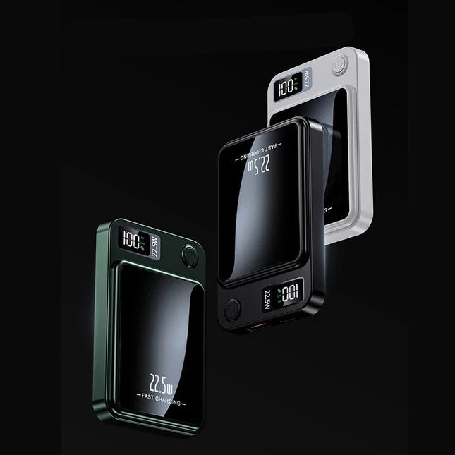 Baterie Externa 22,5W Fast Wireless Power-Bank 5W 8000MAH - Alimentare si incarcare